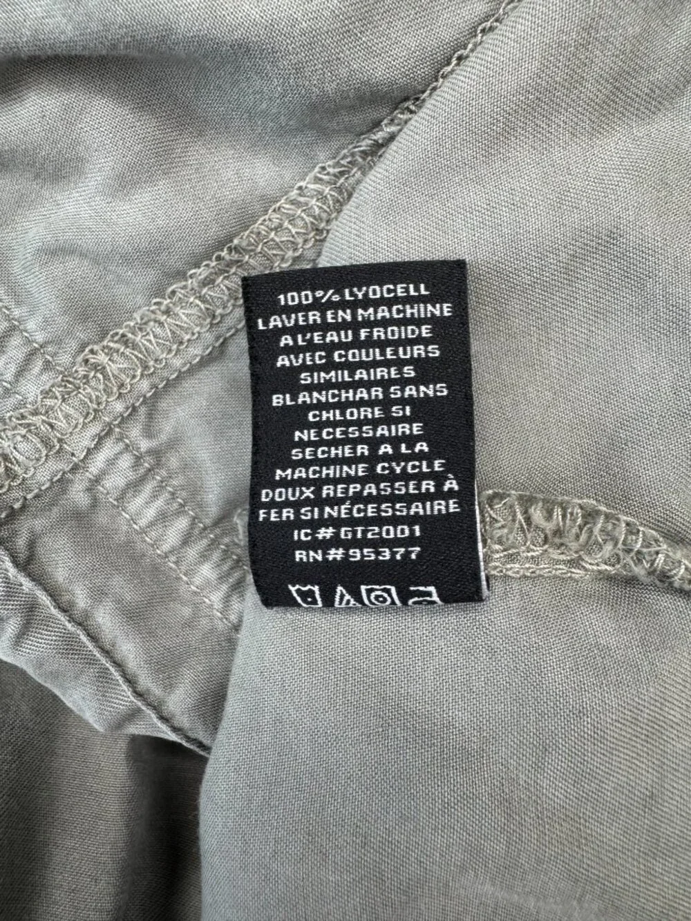 Women’s Sancutary Utility Lightweight Button-Up Shacket Jacket Green XL - Picture 8 of 8
